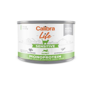 Calibra Cat Life Sensitive - królik 200g