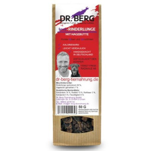Dr.BERG suszone płuca wołowe z dziką różą 50g
