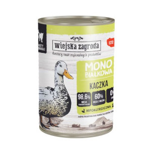 Wiejska Zagroda dla kota z kaczką 6x400g