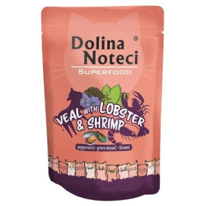 Dolina Noteci Superfood Cielęcina, homar i krewetki 85g