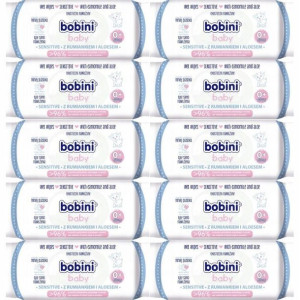 Bobini Baby Chusteczki Nawilżane Dzieci 60szt x10