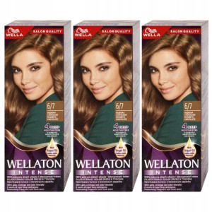 Wellaton Farba Włosów 6/7 Głęboka Czekolada x3