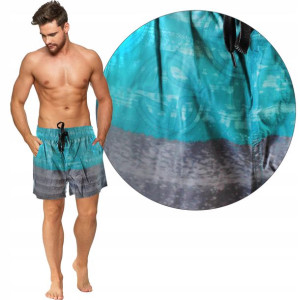 MORAJ Szorty Kąpielowe Plażowe 2100-001 Blue 3XL