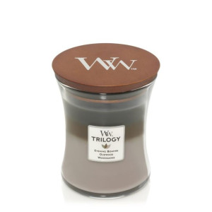 Woodwick Trilogy świeca średnia COZY CABIN