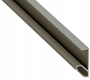 Profil aluminiowy do półek szaf Q18 2m inox
