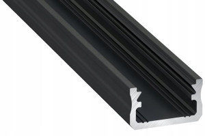 Profil aluminiowy do taśma LED A 2M czarny