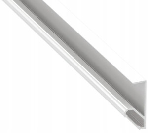 Profil aluminiowy do półek szaf Q18 2m biały