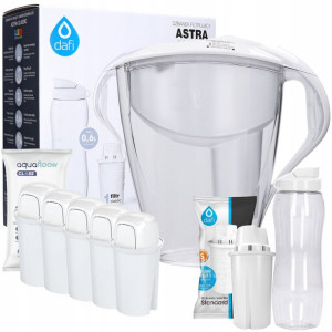 Dzbanek DAFI Astra LED 3l + 5x FILTR AF + BIDON