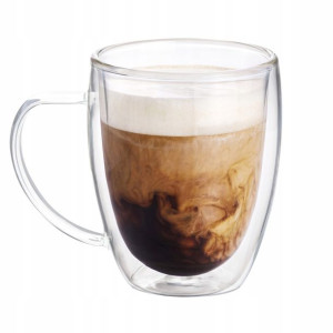 Szklanka termiczna do LATTE CAPPUCCINO 350ml 1SZT