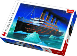 Puzzle Titanic Statek 1000 Elementów Trefl