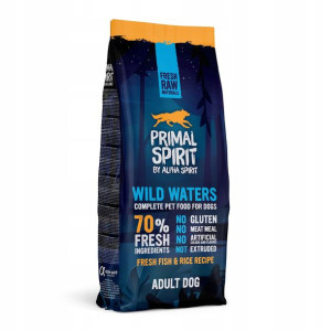 Primal Spirit Wild Waters 70% 12kg Swieze Ryby