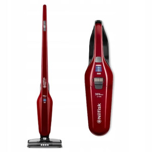 Odkurzacz pionowy NILFISK Easy 2w1 36Vmax czerwony