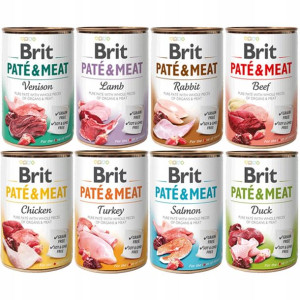 Karma Brit Paté & Meat Mix 8 Smaków 8x800g