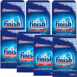Sól do Zmywarek 7x1,5kg FINISH Sól ochronna