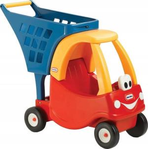 Little Tikes Cozy Coupe Wózek Na Zakupy Czerwony