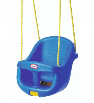 Little Tikes Głęboka Kubełkowa Huśtawka Niebieska