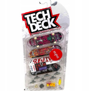 Spin Master Tech Deck Fingerboard Deskorolka 4 Szt
