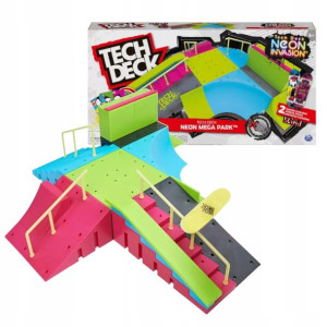Spin Master Tech Deck Fingerboard Neon Mega Park