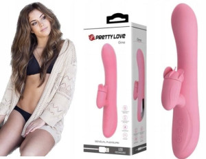 Wibrator Króliczek 20cm Super Mocny Wielofunkcyjny