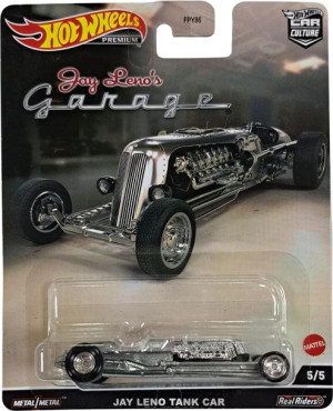 Hot Wheels Premium JAY LENO TANK CAR