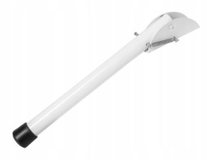 Podpórka Do Drzwi Bram Garażu Fi 18mm 30cm Biała