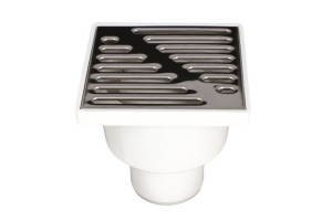 Kratka Kanalizacyjna Fi50 10x10cm Dolna Prosta