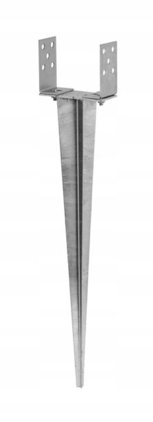 Podstawa Słupa Wbijana Regulowana 0-120 Mm Kotwa