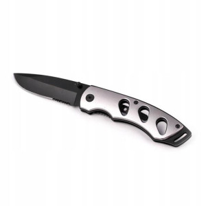 Nóż Monterski Składany Metalowy 19 Cm 1 Ostrze
