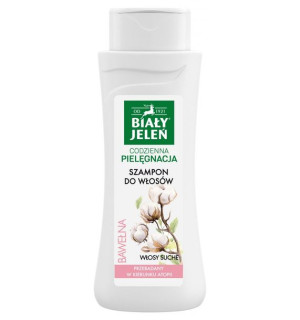 Biały Jeleń Szamp.hipoalergiczny- Bawełna Skóra Sucha 300ml