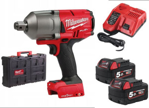 Milwaukee Klucz Udar 3/4 Walizka 2xaku Ładowarka