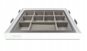 Organizer Wysuwny Do Szafy Garderoby 70 Cm Biały