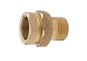Śrubunek Prosty Mosiężny 3/4 Uszczelka O-ring