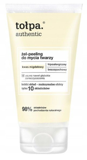 Tołpa Authentic Żel-peeling Do Mycia Twarzy 150ml