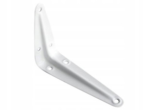 Kątownik Wspornik Półki Pod Półkę 100x75 Mm Biały