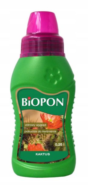 Nawóz Do Kaktusów Biopon W Płynie 0,25l