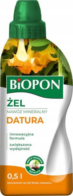 Nawóz Żel Mineralny Do Datury Biopon 0,5l