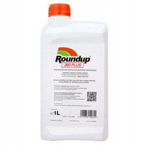 Roundup 360 Plus Glifosat Zwalcza Chwasty 1l