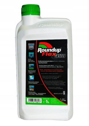 Roundup Flex 480sl Mocniejszy Zwalcza Chwasty 1l