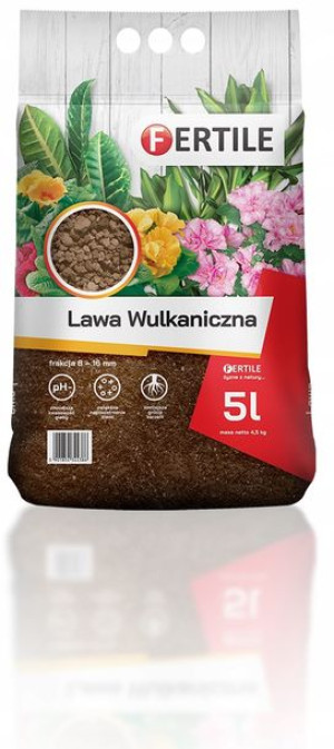 Lawa Wulkaniczna Dodatek Do Podłoża Fertile 5l