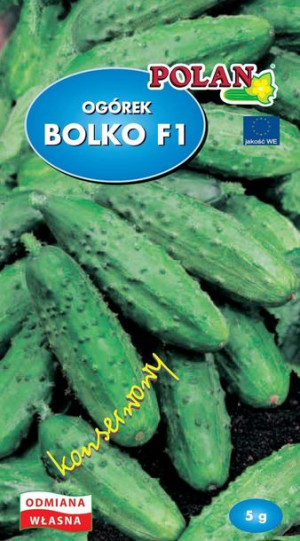 Ogórek Gruntowy Konserwowy Bolko F1 Nasiona 5g