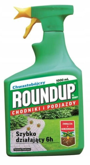 Roundup Na Chodniki I Podjazdy 1l Na 20 M2