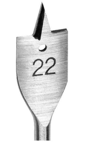 Wiertło Do Drewna Łopatkowe 22 Mm Chwyt Hex