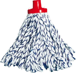Zapas Końcówka Mopa Mop Bawełna Zebra York Chłonny