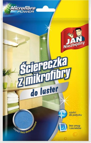 Ścierka Ściereczka Z Mikrofibry Do Luster Bez Smug