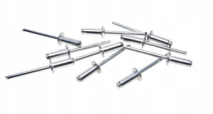 Nity Zrywalne Aluminiowe 4,0 X 8,0 Mm 50szt Nit