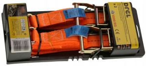 Pasy Do Mocowania Ładunku 3.8 M 27mm 1000 Kg 2 Szt