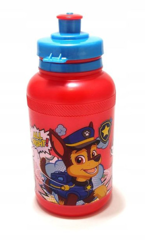 Bidon Psi Patrol 400 ml. Czerwony