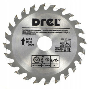 Tarcza Do Pilarki Widiowa 125 X 22.2 Mm 24t