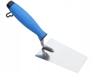 Kielnia Nierdzewna Trapezowa 180mm Rączka Gumowana
