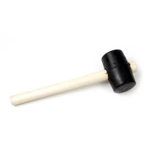 Młotek Gumowy 65mm 450gr Drewniana Rączka Młg6